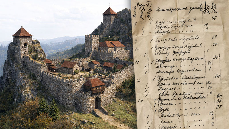 Попис српског живља у селу Козица 1908.