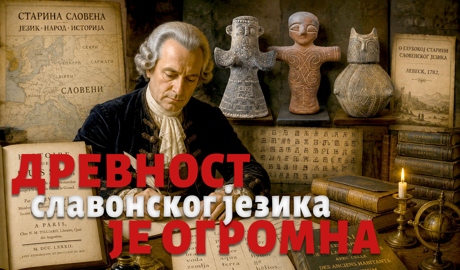 Древност Славена сеже изван свих познатих старина – Левеск 1782.